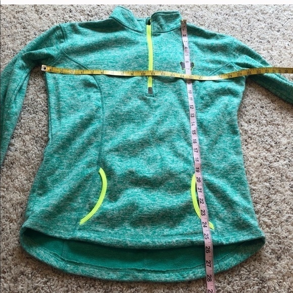 Ivory Ella 1/4 zip blue pullover sweatshirt fleece lined - Picture 4 of 10